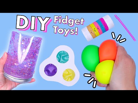 how to make a fidget toy with household items